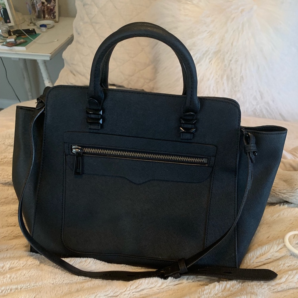 Rebecca Minkoff large black Avery Tote
